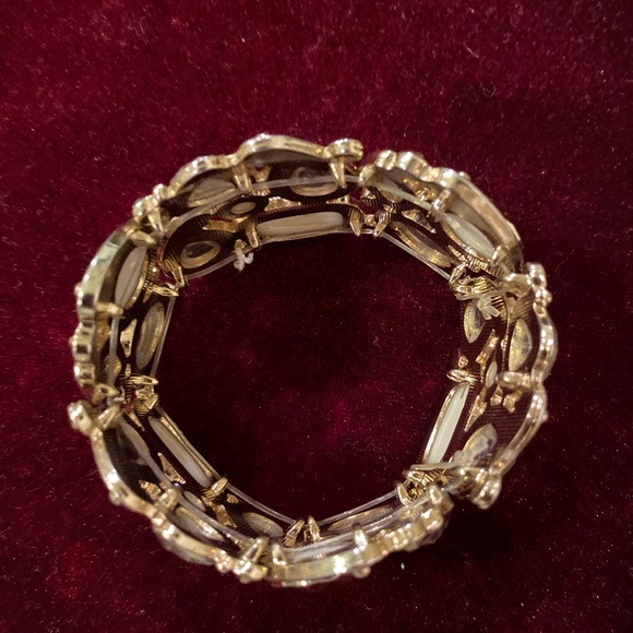 📿INC International Gold-Tone Puff Stone Statement Necklace & Bracelet - Picture 11 of 14